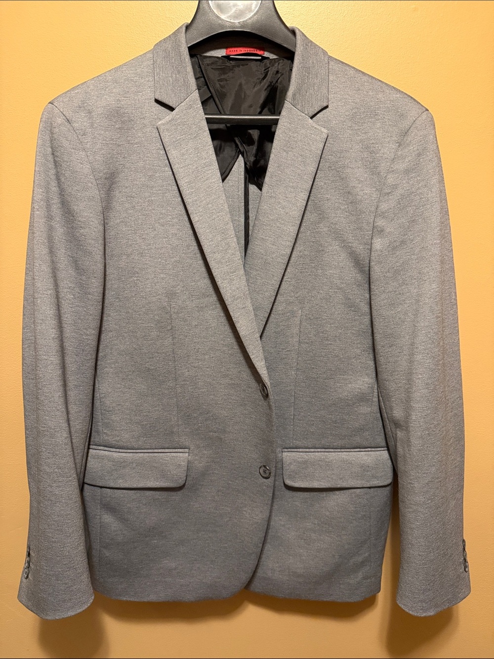 Alfani Light Gray Men's Sport Coat - Tailored Two-Button Blazer